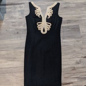 Lilly Pulitzer Black Sleeveless Dress